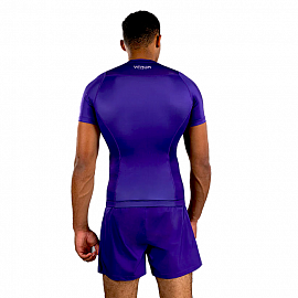 Рашгард с коротким рукавом Venum No Gi Purple 2