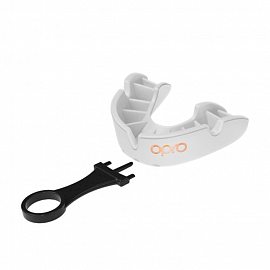 Боксерская капа Opro Bronze White 3