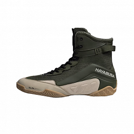 Боксерки Hayabusa Talon Boxing Shoes Green/Tan 2