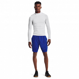 Компресионный лонгслив Under Armour Hg Comp Mock LS White 2