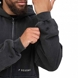 Толстовка Boxraw Sparring Club Zip Up Hoodie Black 4