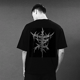 Футболка Manto TREASURE ZONE Oversize Black 3