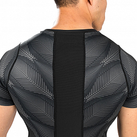 Рашгард с коротким рукавом Venum Phantom Black/Red 4