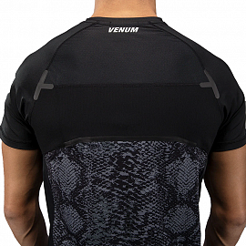 Футболка Venum G-Fit Scales Dry Tech Black/Charcoal Grey 5