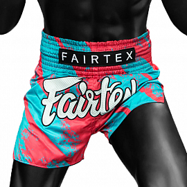 Шорты для тайского бокса Fairtex BS1929 Street King Red 3