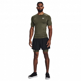 Компрессионные шорты Under Armour HeatGear Armour Green 2