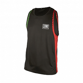 Майка боксёрская Leone 1947 Boxe Italia AB721 Black 2