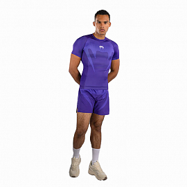 Рашгард с коротким рукавом Venum No Gi Purple 4