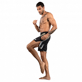 Шорты ММА Venum Adrenaline Fighting Shorts Black/Sand 4