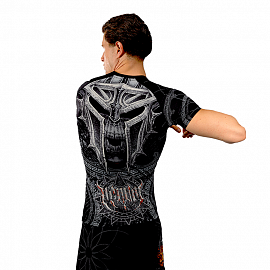 Рашгард с коротким рукавом Venum Gladiator 5.0 Black 3