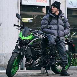 Куртка Manto Jacket SOCIETY Navy Graphite 5