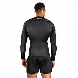 Рашгард Venum No Gi L/S Black/Silver Grey 2