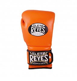 Боксерские перчатки Cleto Reyes E600 Tiger Orange 1