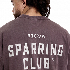 Футболка Boxraw Sparring Club Brown 4