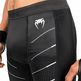 Компрессионные шорты Venum Biomecha Black/Grey 4