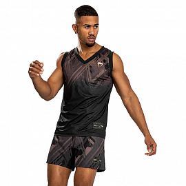 Майка Venum G-Fit Dry Tecmo 2.0 Black/Brown 4