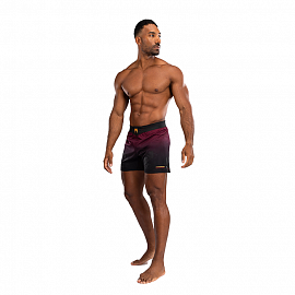 Шорты ММА Venum Tactical XT Black/Burgundy/Gold 2