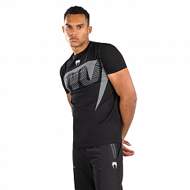 Футболка Venum Adrenaline Black/Silver Grey 1