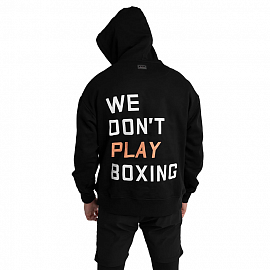 Толстовка Boxraw We Don't Play Boxing Hoodie Black 2