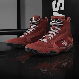 Боксерки Hayabusa Pro Boxing Shoes Garnet/Grey 4