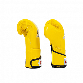 Боксерские перчатки Fairtex Angular Sparring BGV6 Yellow 3