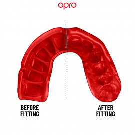 Боксерская капа Opro Platinum Black/White/Red 1