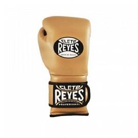 Боксерские перчатки Cleto Reyes E600 Solid Gold 1