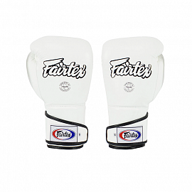 Боксерские перчатки Fairtex Angular Sparring BGV6 White 2