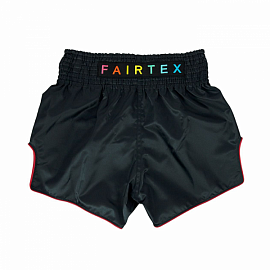 Шорты для тайского бокса Fairtex BS1912 Kabuki Black 1