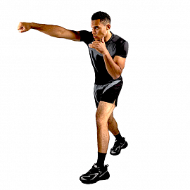 Рашгард с коротким рукавом Venum No Gi Black/ Silver Grey 4