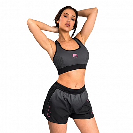 Топ женский Venum Tactical XT Sports Bra Black/Storm Grey 3