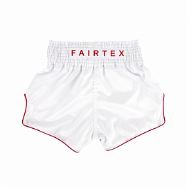 Шорты для тайского бокса Fairtex BS1908 Satoru White 1