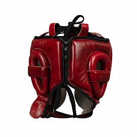 Боксерский шлем TITLE Boxing Sparring Headgear Blood Red 3