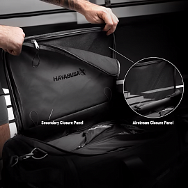 Сумка Hayabusa Airstream Athletic Duffle Bag Black 1