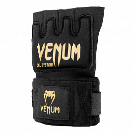 Гелевые бинты боксерские Venum Gel Kontact Black/Gold 1