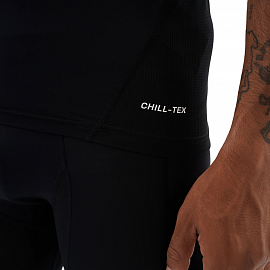 Рашгард с коротким рукавом Rank Compression Chill-Tex Black 4