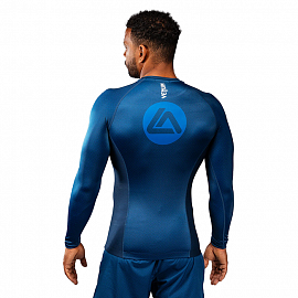 Рашгард Venum x Roger Gracie Academy L/S Blue 3