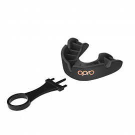 Боксерская капа Opro Bronze Black 2