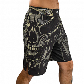 Шорты ММА Venum Invader Black/Sand 3