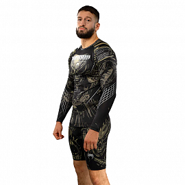 Рашгард Venum Invader L/S Black/Sand 4