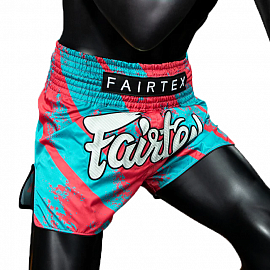 Шорты для тайского бокса Fairtex BS1929 Street King Red 4