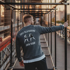 Толстовка Cult Old Boxing Graphite 3