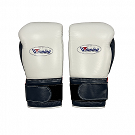 Боксерские перчатки Winning Custom White/Navy/Red 1