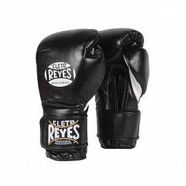 Боксерские перчатки Cleto Reyes E600 Black 2