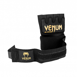Гелевые бинты боксерские Venum Gel Kontact Black/Gold 3